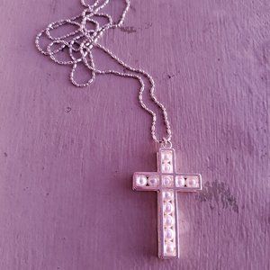 Pearl Cross Necklaces